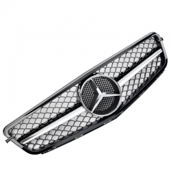 Εμπρόσθια μάσκα AMG look για Mercedes-Benz C-Class (W204, S204)